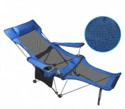 Reclining Camping Chair with Footrest by salelink.co.nz