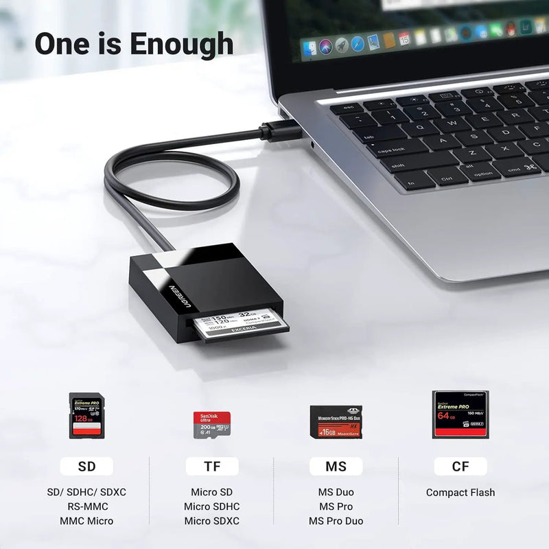 SD Card Reader USB 3.0 Card Hub Adapter by salelink.co.nz