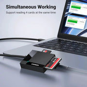 SD Card Reader USB 3.0 Card Hub Adapter by salelink.co.nz
