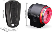Bike Anti-theft Alarm And Rear Light by salelink.co.nz