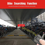 Bike Anti-theft Alarm And Rear Light by salelink.co.nz