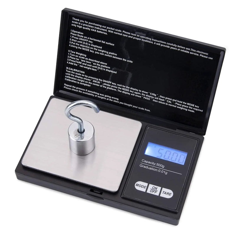 Digital Pocket Scale 500g/0.1g by salelink.co.nz