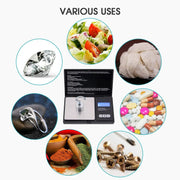 Digital Pocket Scale 500g/0.1g by salelink.co.nz