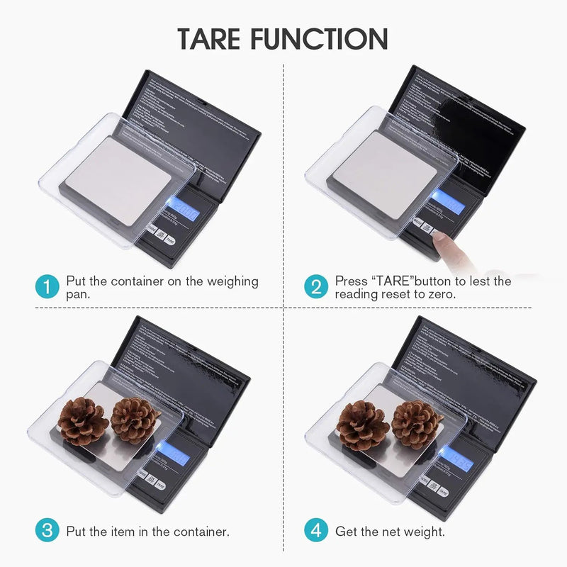Digital Pocket Scale 500g/0.1g by salelink.co.nz
