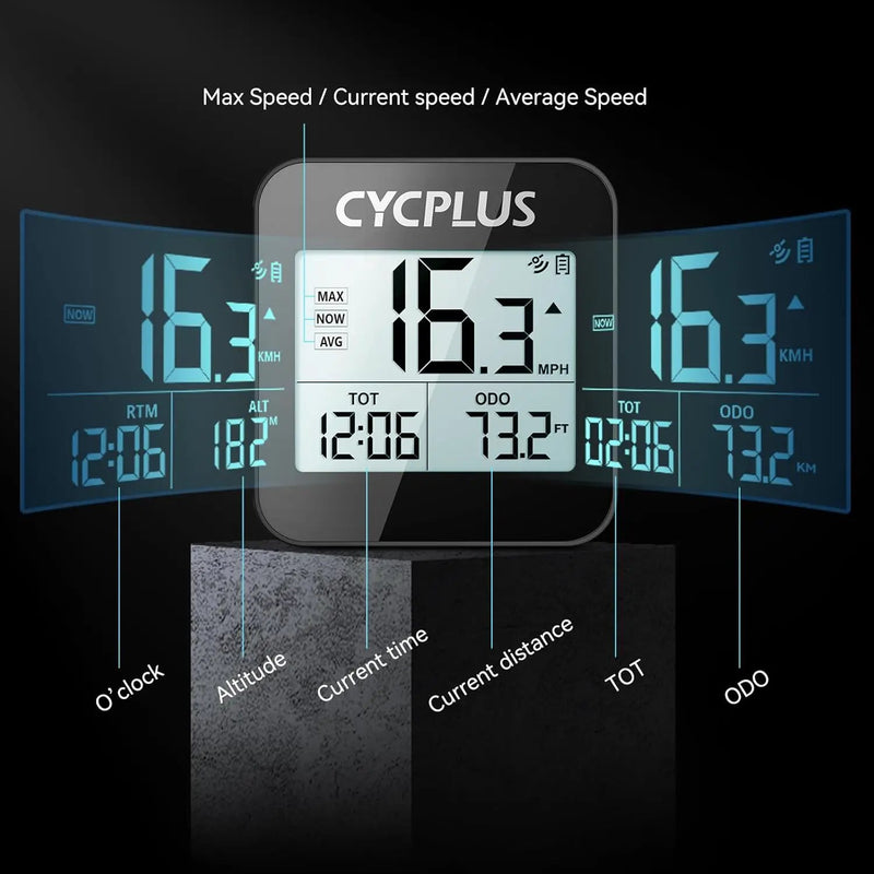 CYCPLUS GPS Bike Computer by salelink.co.nz