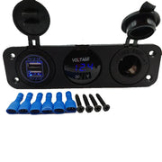 12V Car Charger Socket Panel by salelink.co.nz