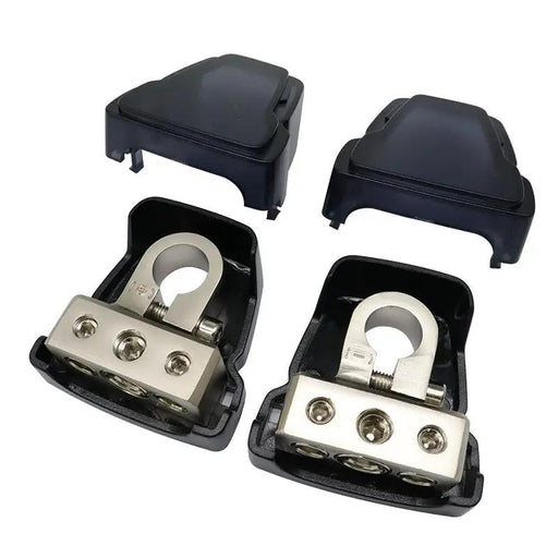 Battery Terminal Connectors with Polycarbonate Cover by salelink.co.nz
