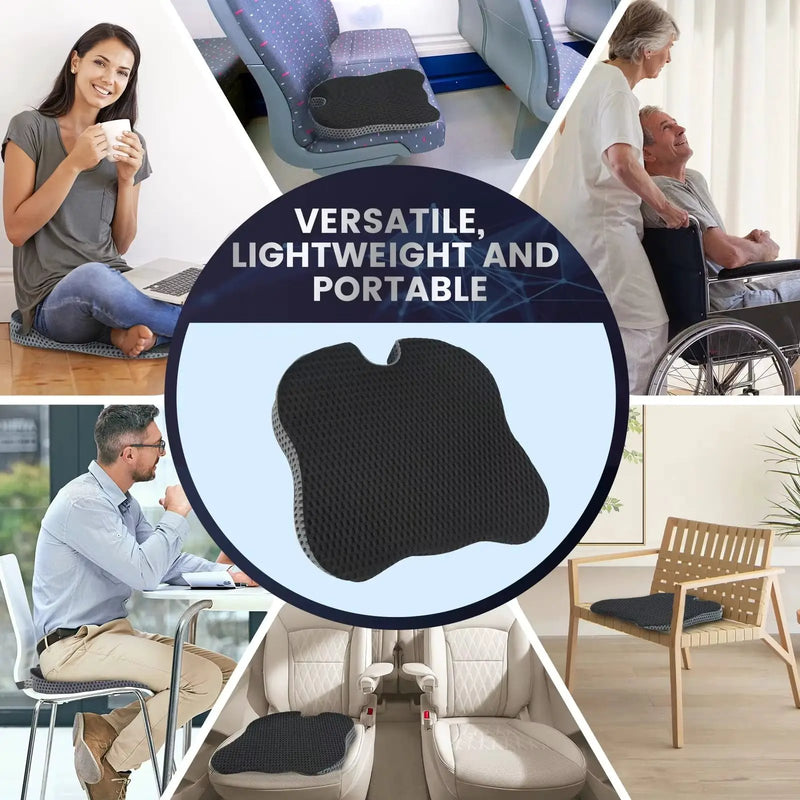 Universal Car Office Memory Foam Seat Cushion by salelink.co.nz