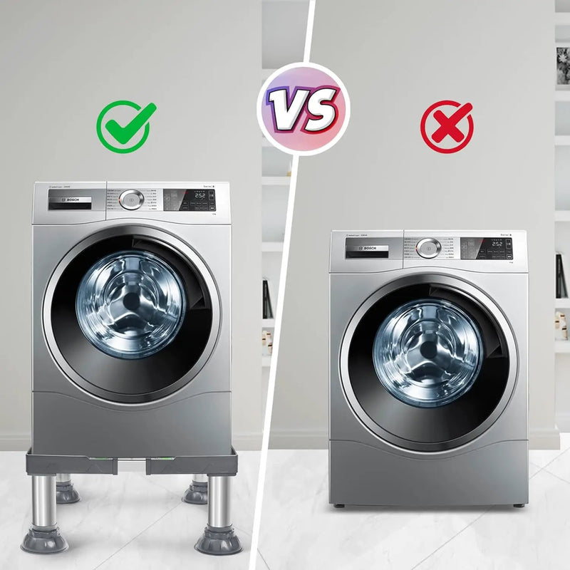 Universal Adjustable Washing Machine Stand by salelink.co.nz