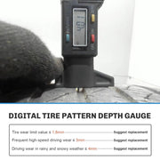 Tyre Tread Depth Gauge Portable Tread Depth Tester by salelink.co.nz