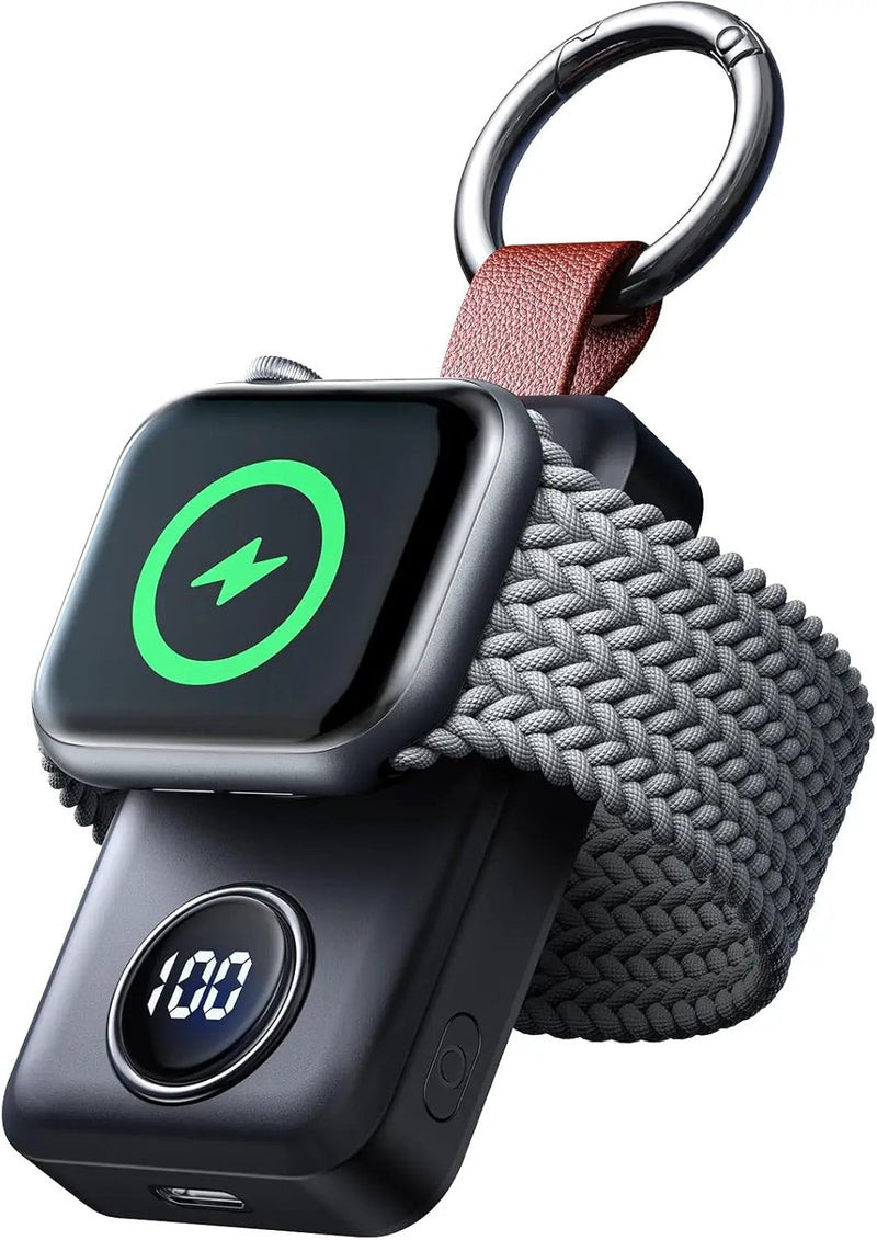JOYROOM 2000mAh Wireless Charger For Apple Watch Black by salelink.co.nz