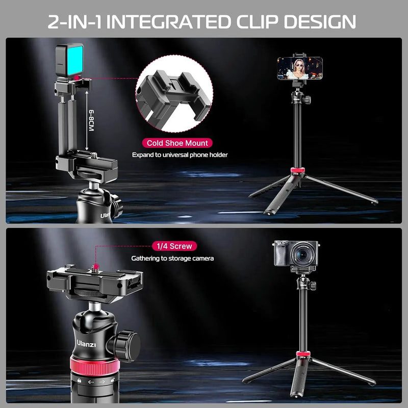 ULANZI MT-44 Extendable Phone Tripod Selfie Stick by salelink.co.nz