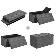 Storage Ottoman Bench 76*38*38CM by salelink.co.nz
