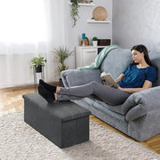 Storage Ottoman Bench 76*38*38CM by salelink.co.nz