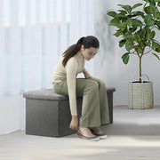 Storage Ottoman Bench 76*38*38CM by salelink.co.nz