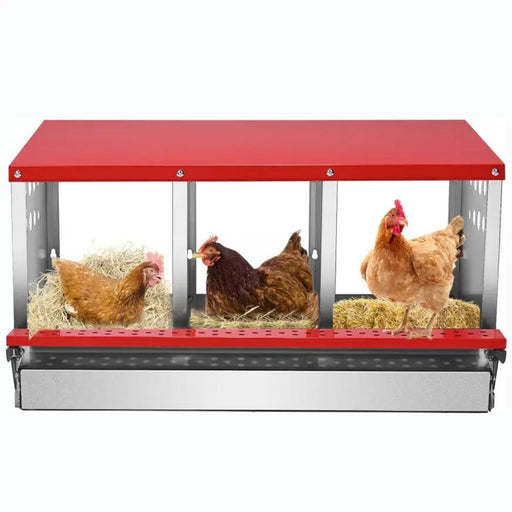 Chicken Nesting Box with 3 Holes by salelink.co.nz