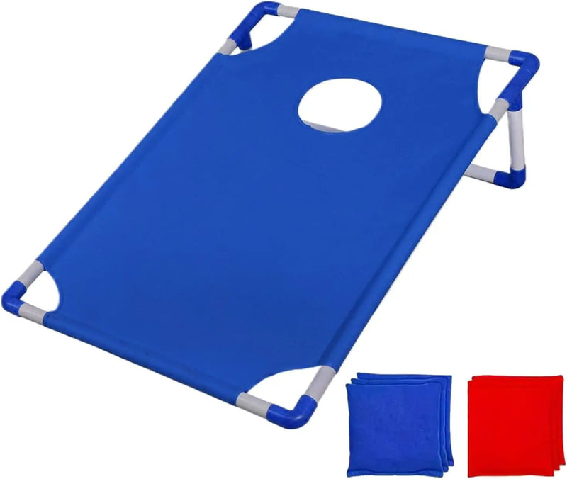 Portable Sandbag Toss Game Set Blue by salelink.co.nz