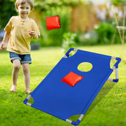 Portable Sandbag Toss Game Set Blue by salelink.co.nz