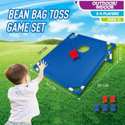 Portable Sandbag Toss Game Set Blue by salelink.co.nz