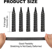 4Pcs Tennis Racket Grip Tapes black by salelink.co.nz