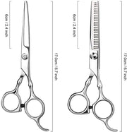 2pcs 6" Salon Hairdressing Scissors Hair Barber Professional Cutting Thinning by salelink.co.nz