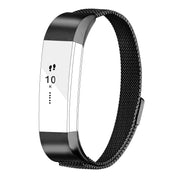 Black Replacement Straps Bands Compatible For Fitbit Alta and Alta HR, Milanese Strap Wristbands by salelink.co.nz