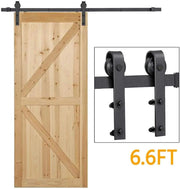 2M Sliding Barn Door Hardware Kit by salelink.co.nz