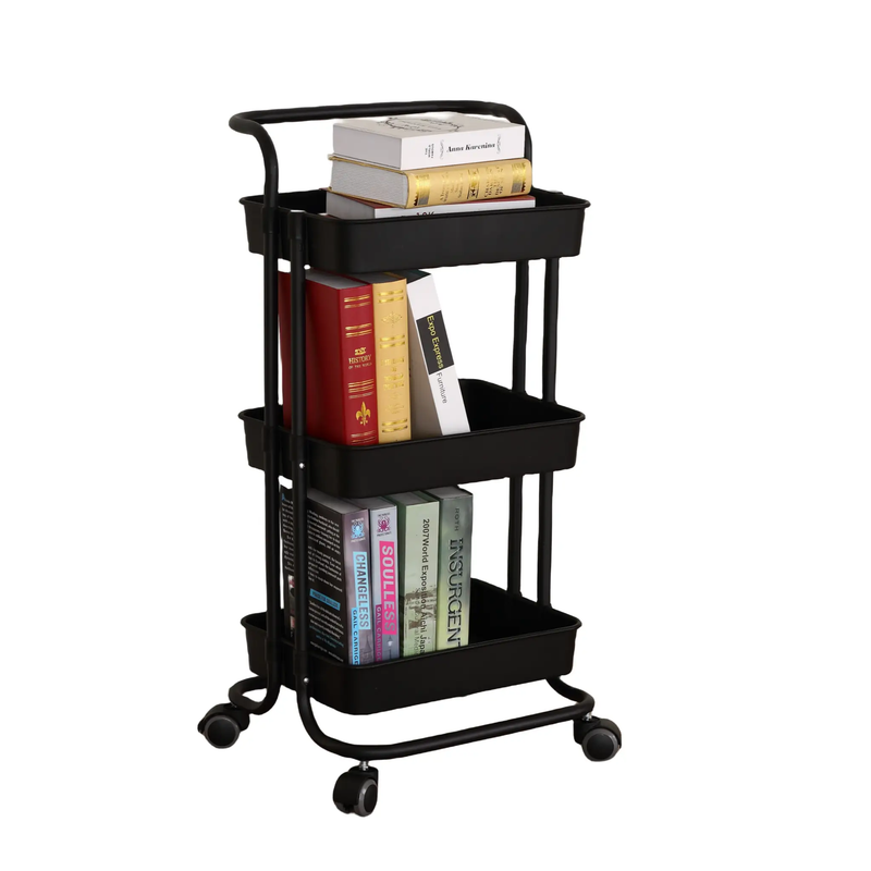 Kitchen Storage Trolley on Wheels by salelink.co.nz