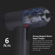 Cordless Electric Screwdriver Set by salelink.co.nz
