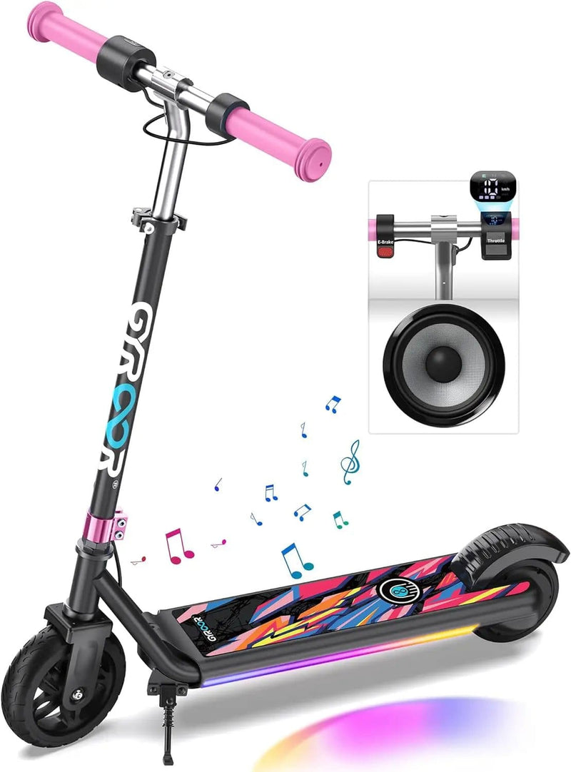 Kiwi eRide Kiwi eRide Ages 6-12 Gyroor H30 Max Pink Kids Electric Scooter Ages 6-12 Gyroor H30 Max Pink Kids Electric Scooter