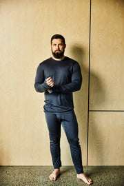 Men's Base Pant - 100% Merino Wool, Slate Grey by Merino 365 NZ
