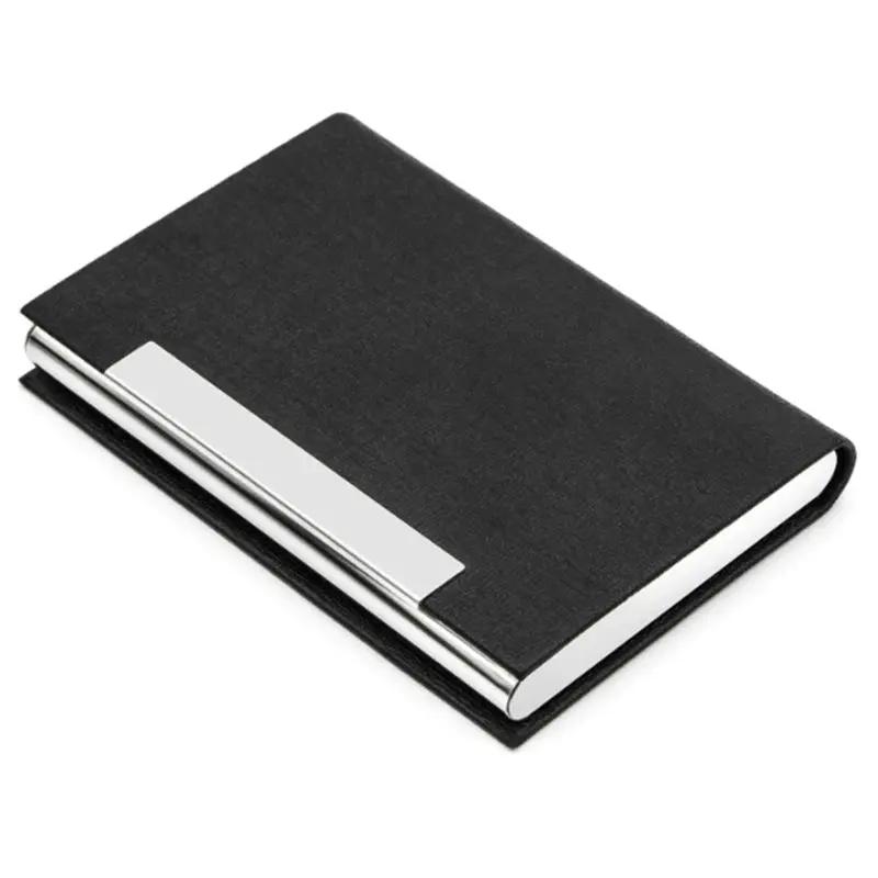 g8buynz g8buynz Horizonal PU Leather Business Card Holder Black Set B Horizonal PU Leather Business Card Holder Black Set B