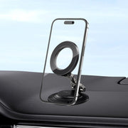 Magnetic Foldable Car Phone Holder | Premium 3-Axis Adjustable Dashboard Mount (D64) by BroDeals