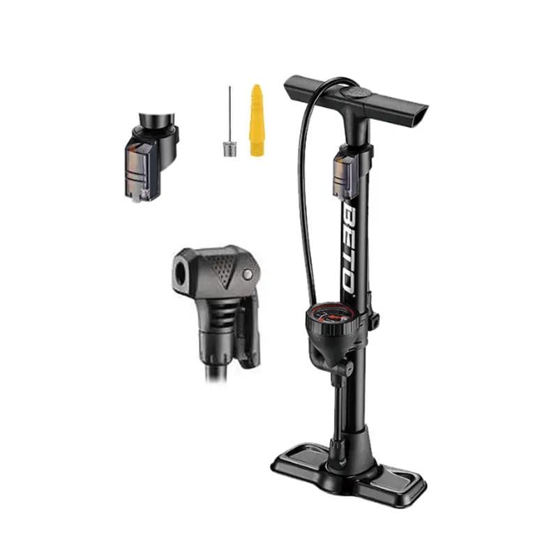 g8buynz g8buynz Floor Pump-High carbon steel with barometer 160PSI Floor Pump-High carbon steel with barometer 160PSI