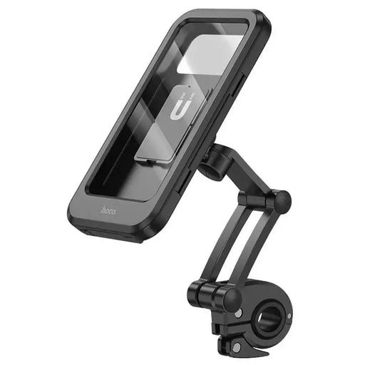 BroDeals Bike Phone Holder Waterproof Motorcycle Bike Phone Holder With Transparent Window 360 Degree Bike Phone Holder With 360 Degree Transparent Window