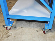 Blue Movable WorkBench / 4 Wheels / 101x200x60CM by dealonline.co.nz