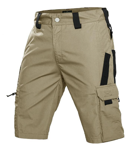 Men's Tactical Military Cargo Shorts With Multiple Pockets For Outdoor Hiking