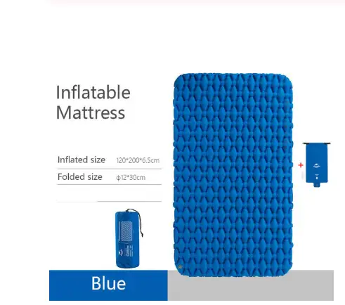 Ultralight Inflatable Camping Sleeping Pad For Backpacking