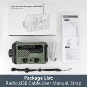 Action Outdoors Limited Multifunction Portable Emergency Radio with Flashlight Multifunction Portable Emergency Radio with Flashlight