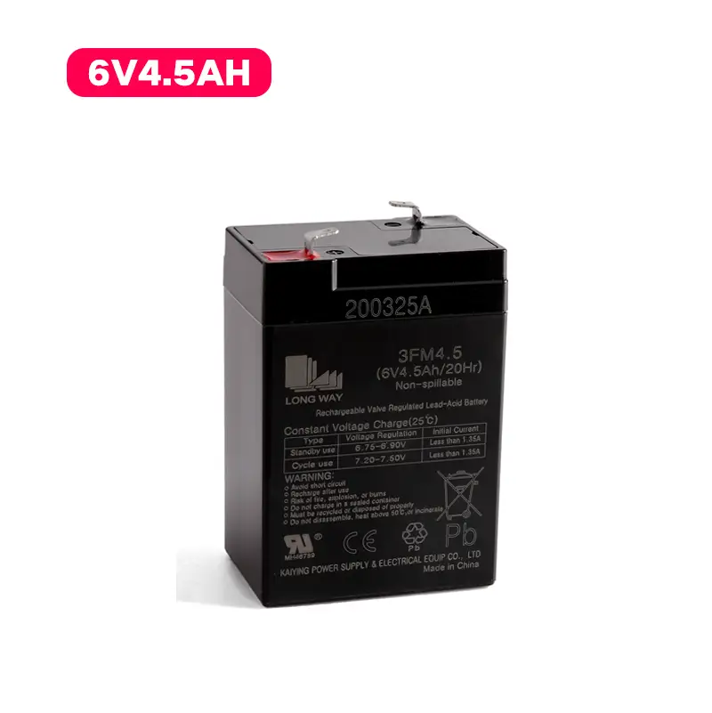 LongWay 6V 4.5AH Rechargeable Battery by dealonline.co.nz