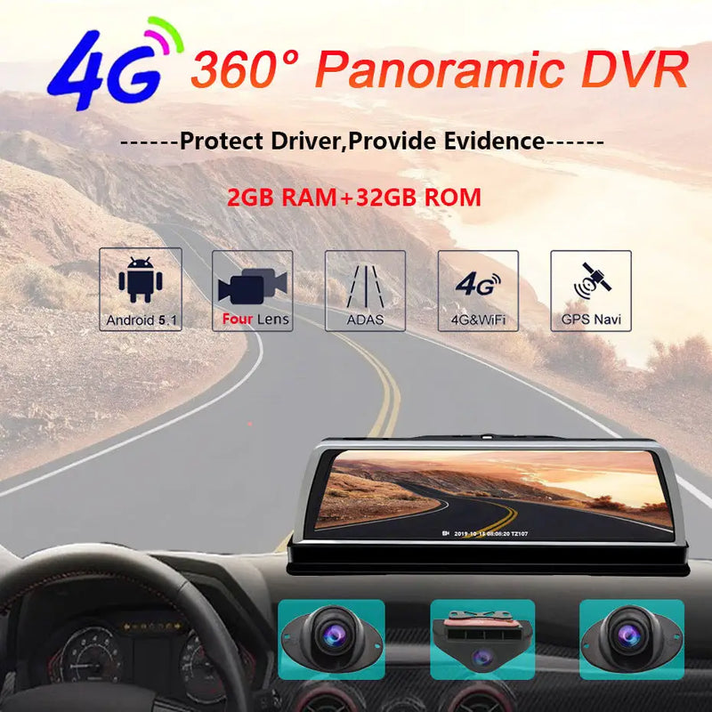 Action Outdoors Limited Road Detective K500 Full-Screen Streaming Dash Cam Road Detective K500 Full-Screen Streaming Dash Cam