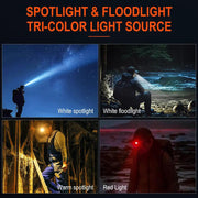 Waterproof Head Torch Rechargeable LED Headlamp Flashlight USB Camping Fish by China Dropship