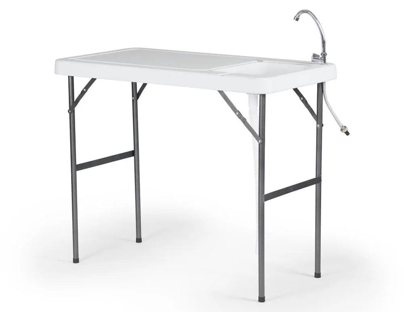 Multi-Purpose Outdoor Fillet Table with Sink & Faucet by NZ Diver