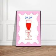 Cin Cin by Blank Wall Print Shop