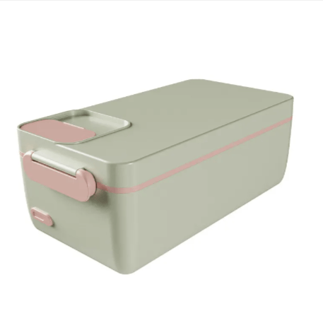 Mead's Supply & Equipment Outfitters limited Camp Cooking Electric Heated Lunch Box XL Cordless Self Heating Keep Warm Stainless Inner Electric Heated Lunch Box XL Keep Warm Stainless