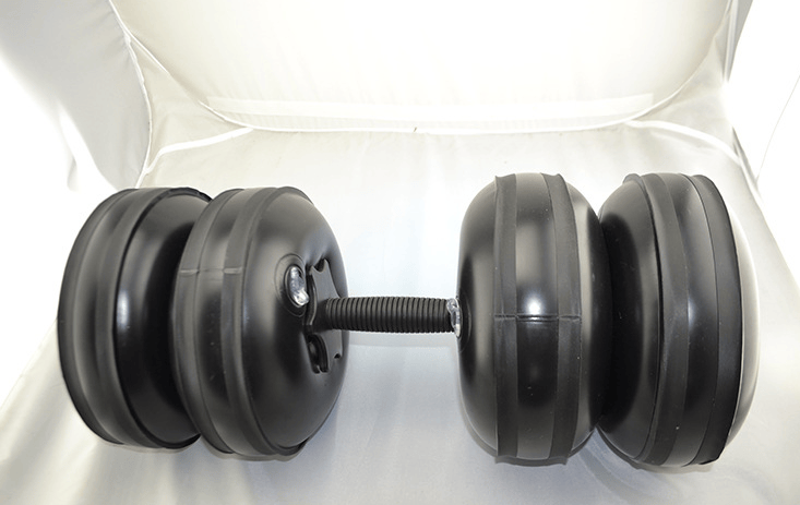 Mead's Supply & Equipment Outfitters limited Home Gym Equipment Adjustable Water-Filled Dumbbells 20–25kg – Portable Home Gym Weights Adjustable Water-Filled Dumbbells 20–25kg – Portable Home Gym Weights