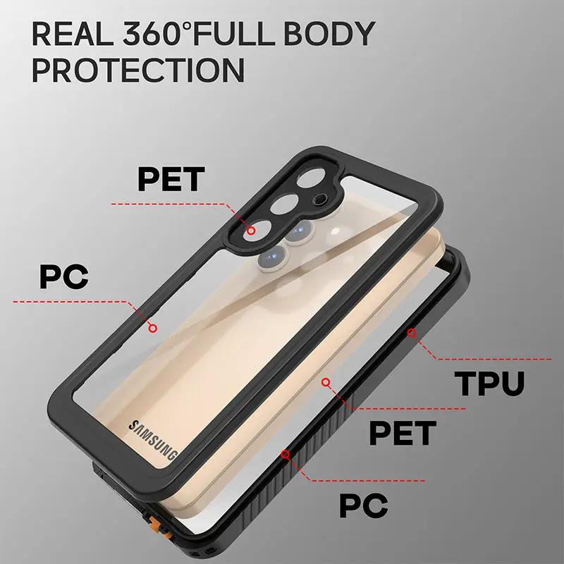 Samsung S25 Plus Waterproof Case by salelink.co.nz