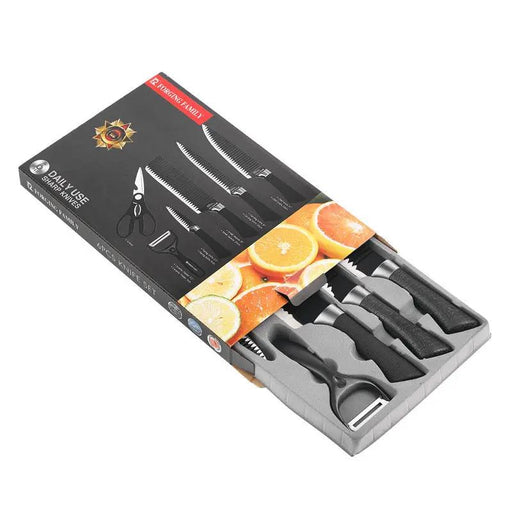 6-piece Knife Set Fruit Knives And Household Kitchen Knives Six Pieces Slide Box 12 Thickness by China Dropship