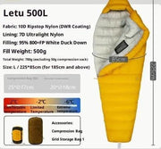 Mead's Supply & Equipment Outfitters limited Sleeping Bags Ultralight Down Sleeping Bag for Camping & Hiking Ultralight Down Sleeping Bag for Camping & Hiking