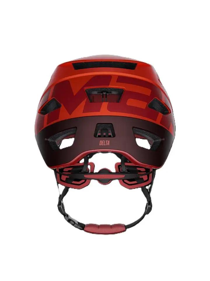 Limar Delta Matt Bright Red by Euro Cycling NZ